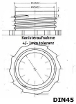 Auslaufhahn DIN 45 (passend für 5/10 Liter Kanister)