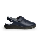 Active Clog marineblau perforiert mit Klettverschluss Gr. 36-48