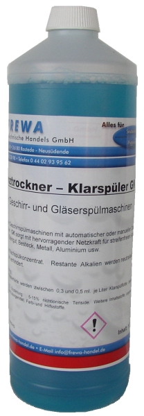 1 ltr. FREWA Glanztrockner - Klarspüler GK